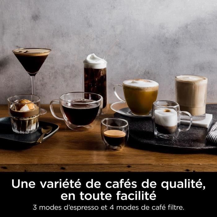 Kaffeemaschine - NINJA - ES601EU Luxe Premier - 1650 W - 2 Liter - Edelstahl