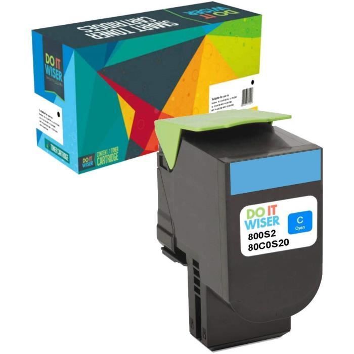 Cartucce toner Do it Wiser XL compatibili con Lexmark CX310n CX410e CX510de CX410de CX410dte CX510dew CX510dhe CX510dthe CX