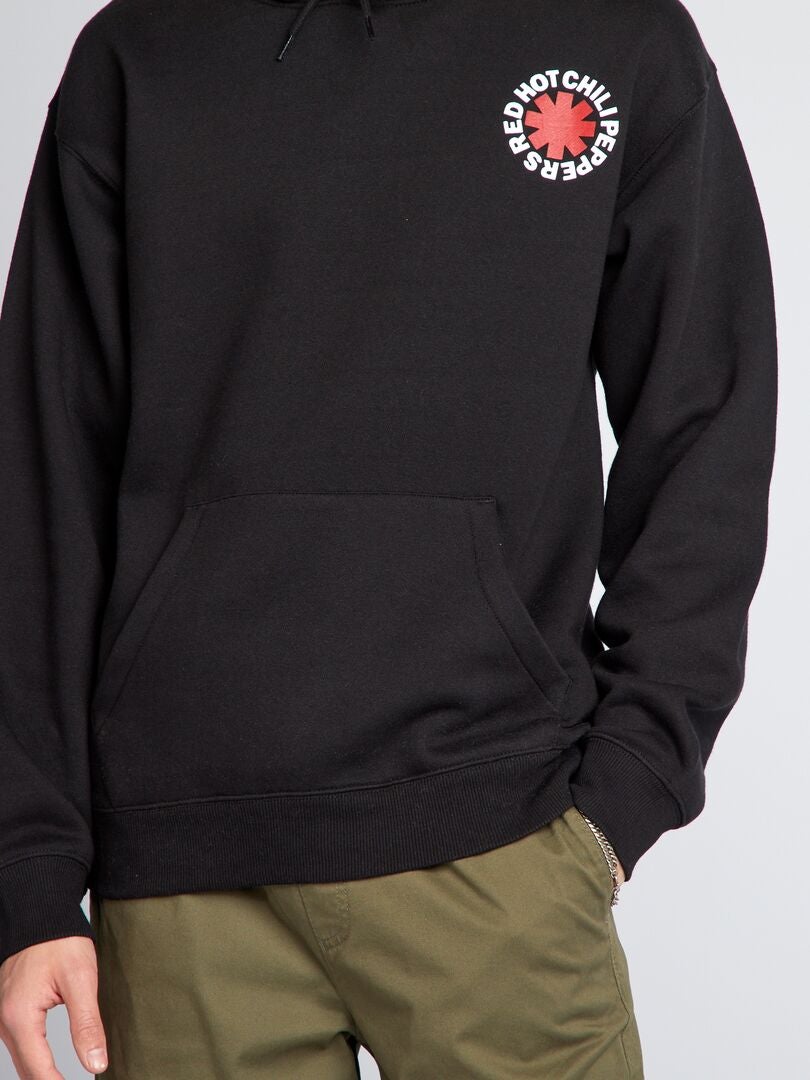 Moletom com capuz Red Hot Chili Peppers - Preto