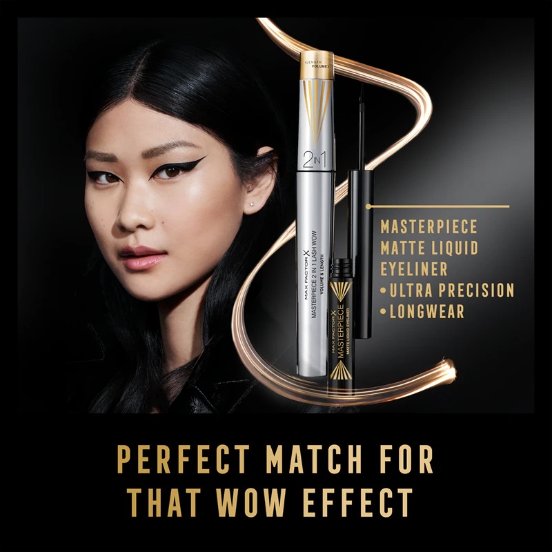 Max Factor Masterpiece Lash Wow маскара 2 у 1 за волумен, продужење и увијање трепавица