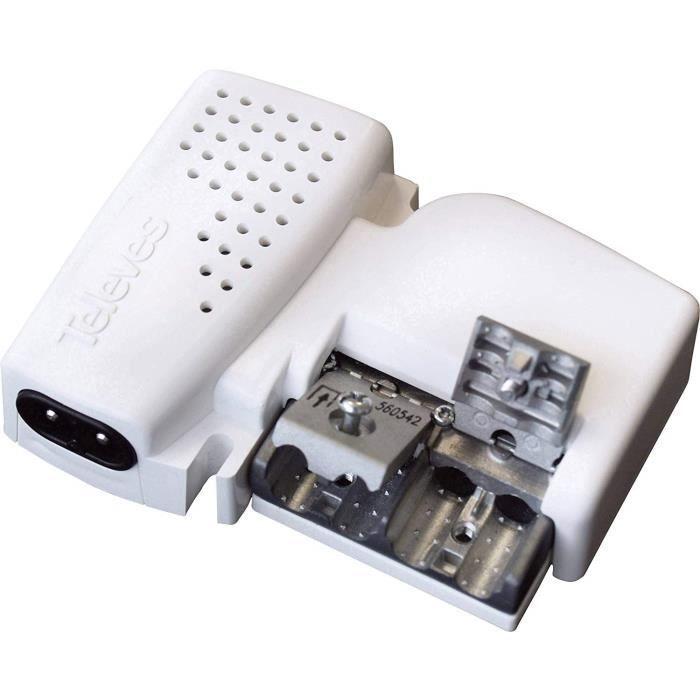 Televes Televes? 2S 47 Amplificatore domestico? 790 MHz G10/20 dB regolabile - 560542