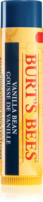Burt's Bees drėkinamasis vanilės lūpų balzamas „Lip Care“