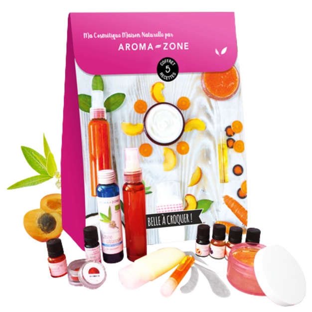Prachtige zelfgemaakte cosmeticaset