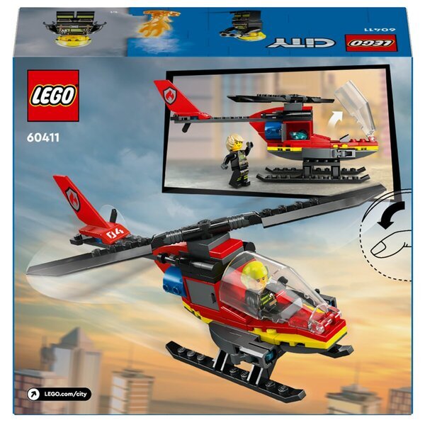 LEGO City 60411 Ватрогасни хеликоптер