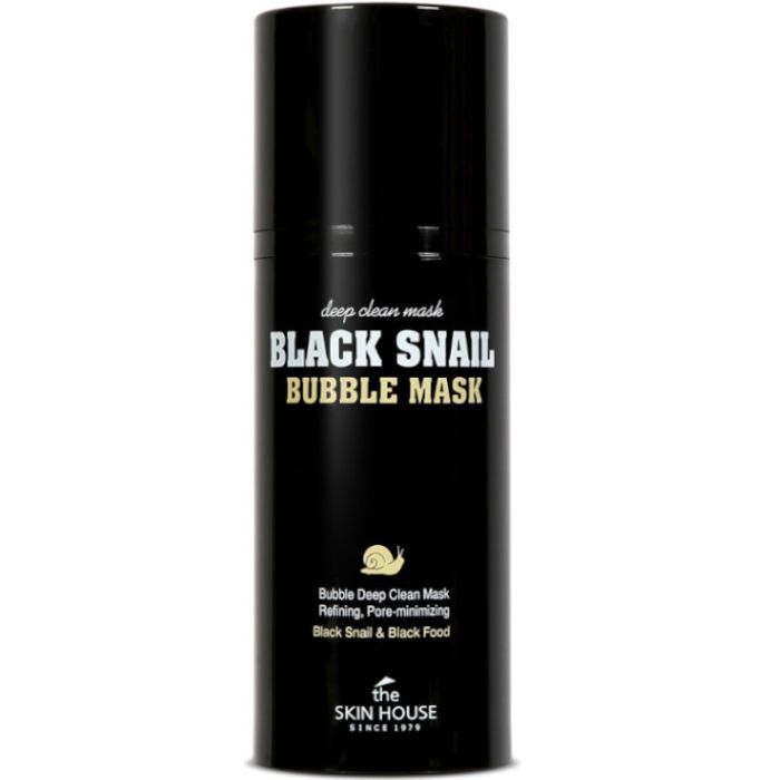 Bublinková maska Skin House Black Snail
