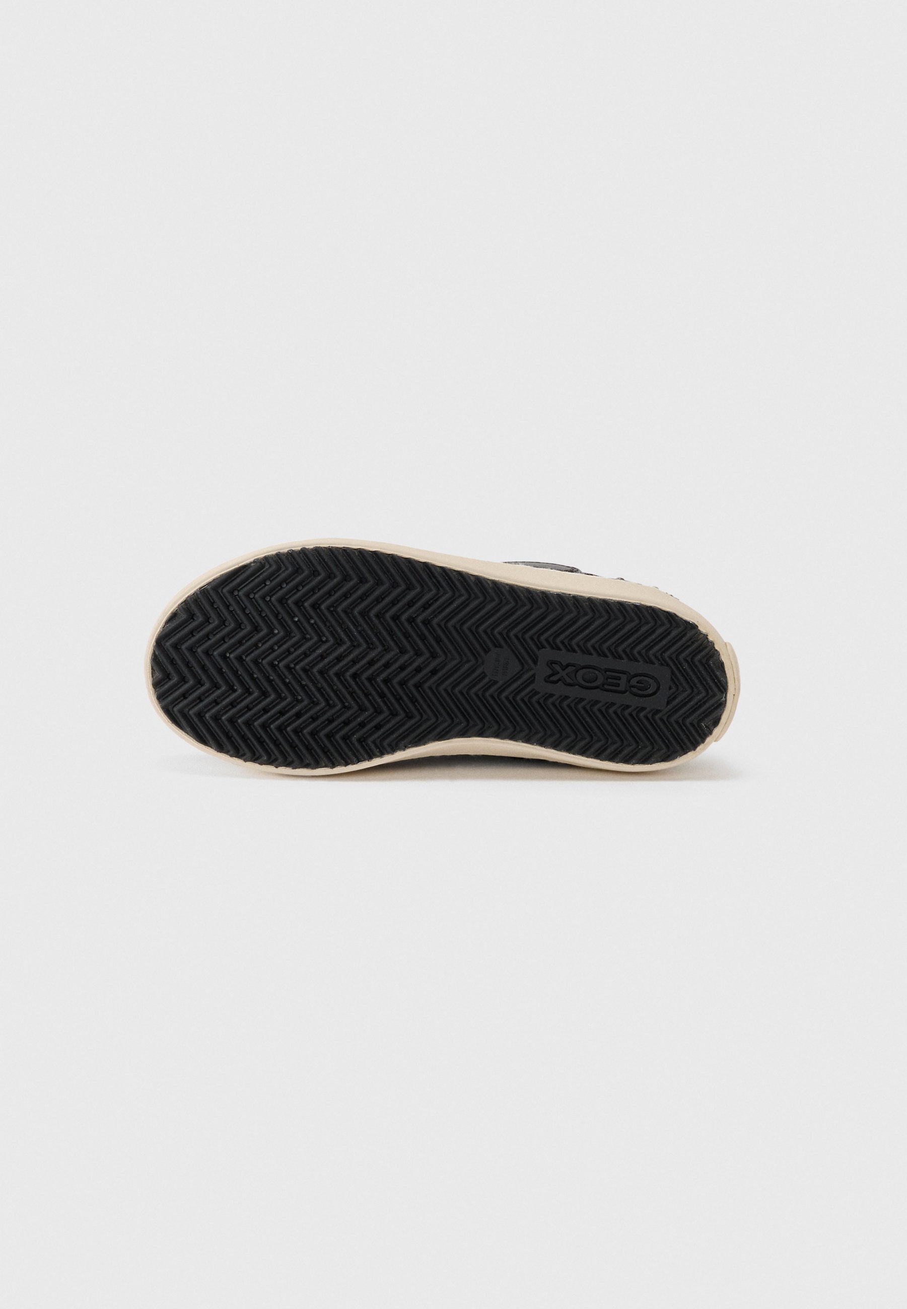 Geox KALISPERA - Hoge sneakers - zwart/donkerzilverkleurig