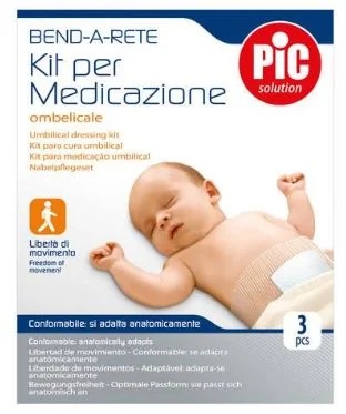 PIC Pic navelstrenggaasverbandset, 3 toepassingen, verbandfixatie