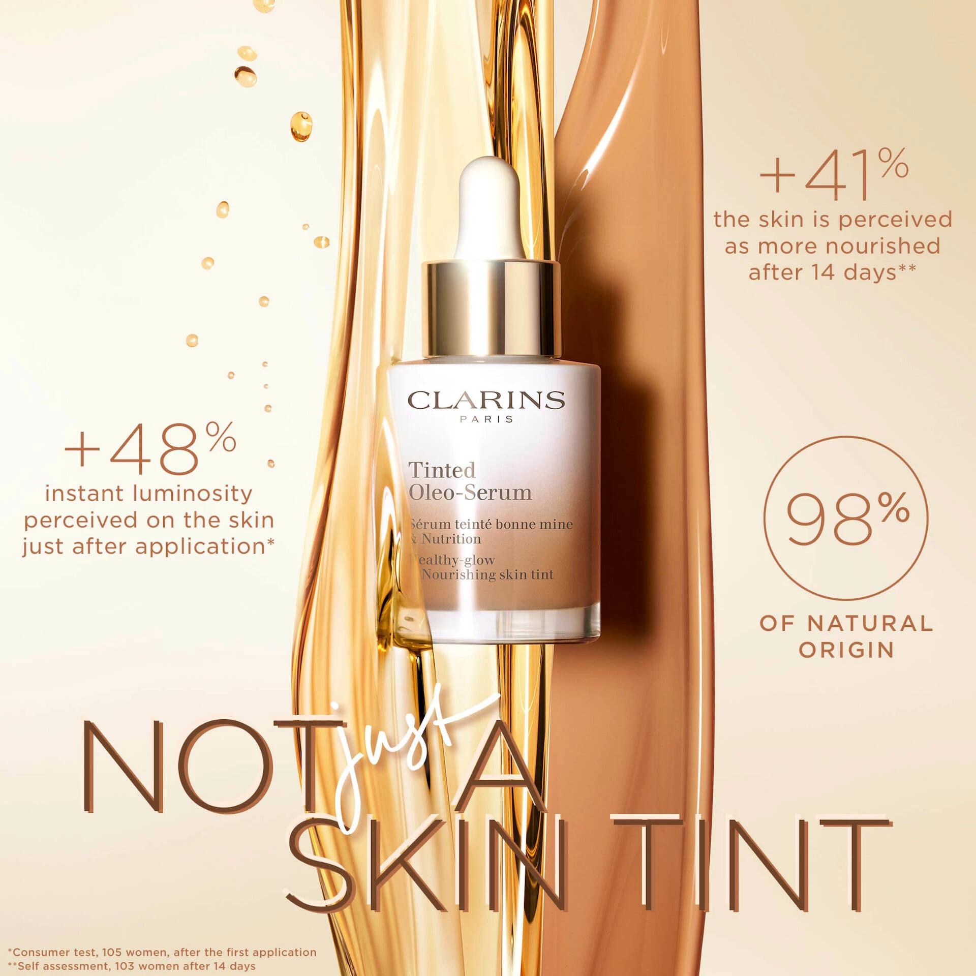Tonuotas Oleo-Serum Foundation 02 - Clarins