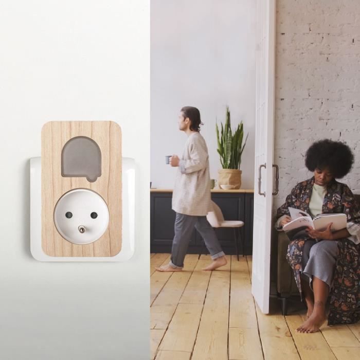 Wireless and battery-free doorbell with integrated plug - SCS SENTINEL - CSF0105 - SONE + Cosy - 25 melodies