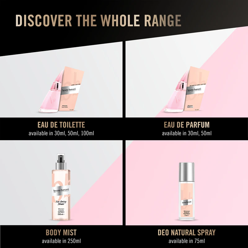 Bruno Banani Woman, eau de toilette para mulheres