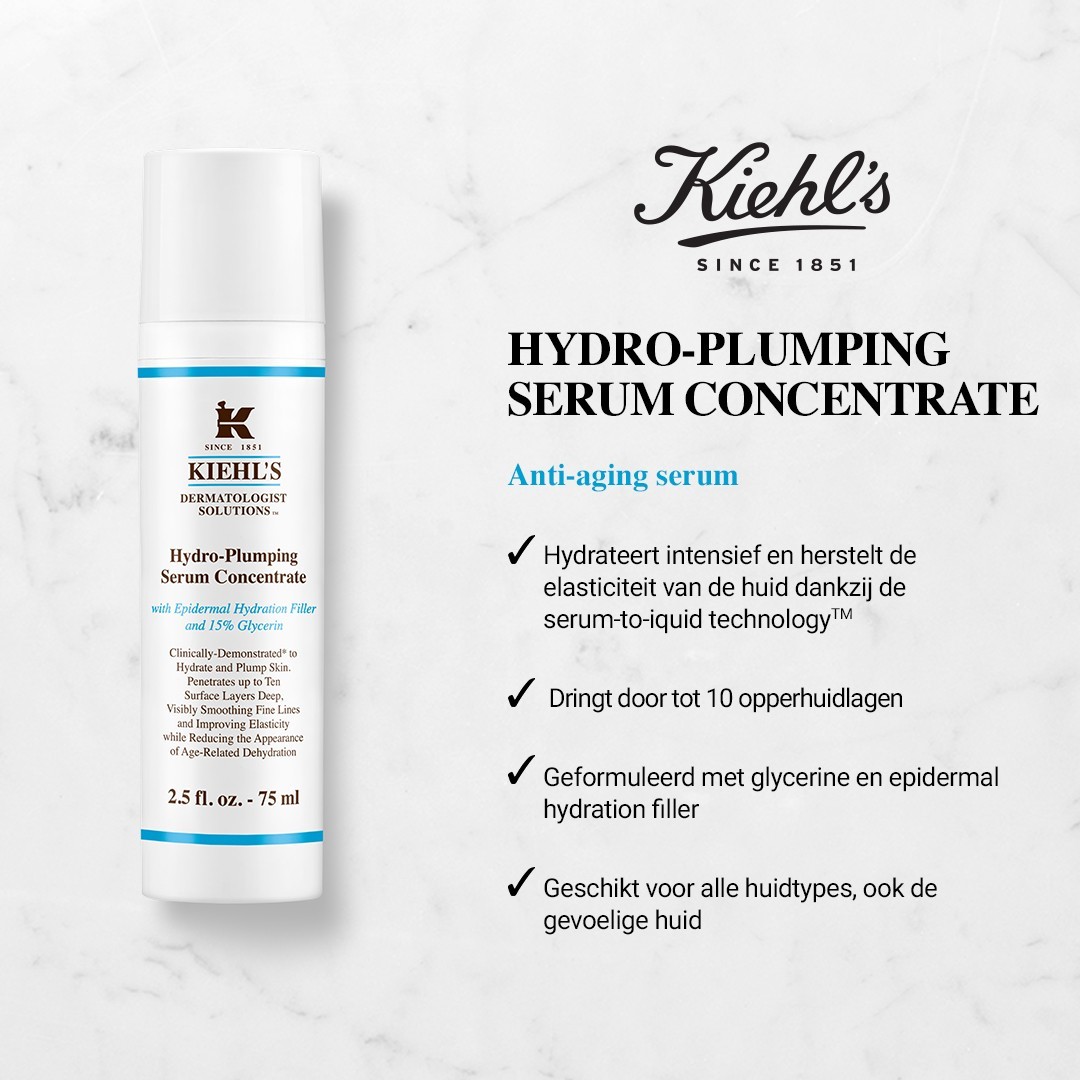 Kiehl's Anti-Aging Serum Hydro-Plumping Concentrate – 50 ml