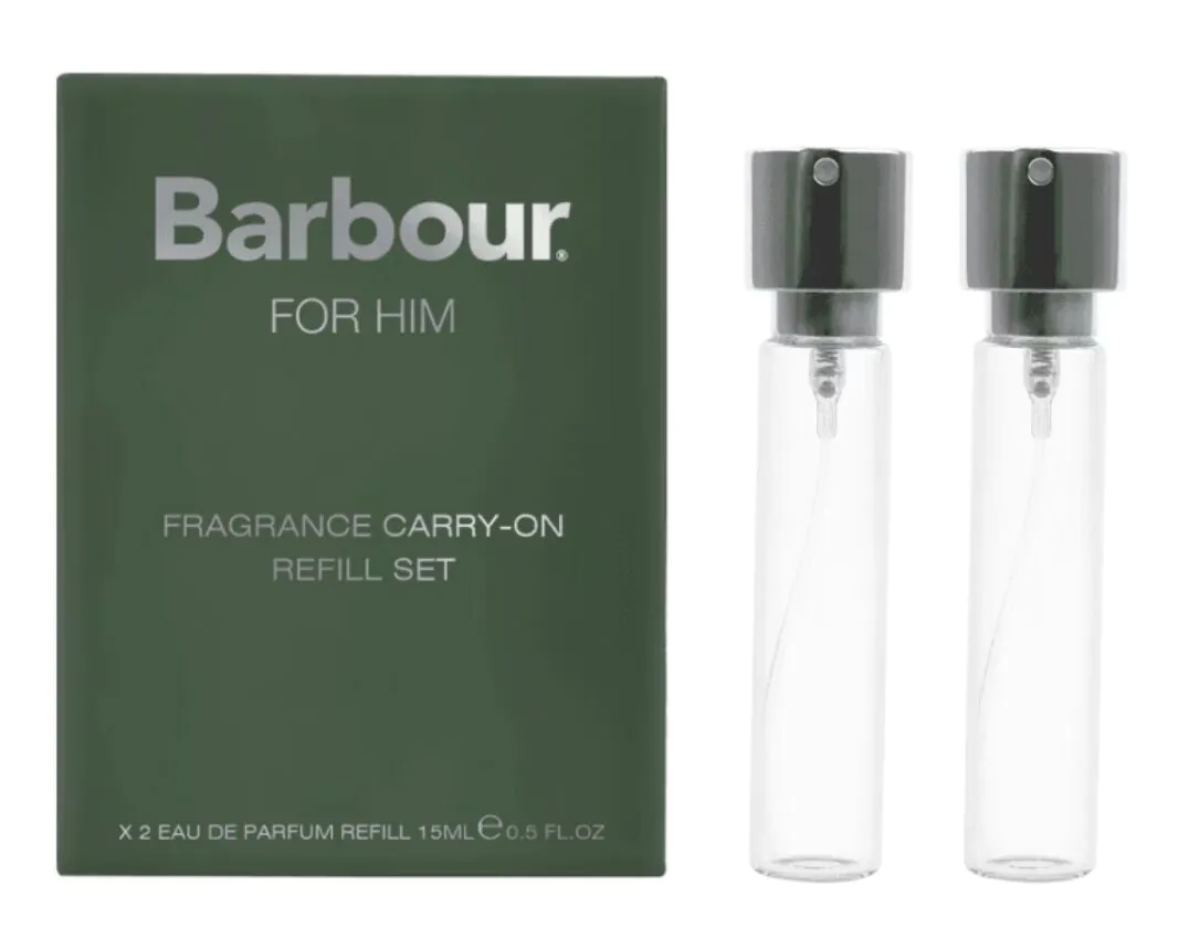 Barbour For Him Woda perfumowana dla mężczyzn, 2 x 15 ml