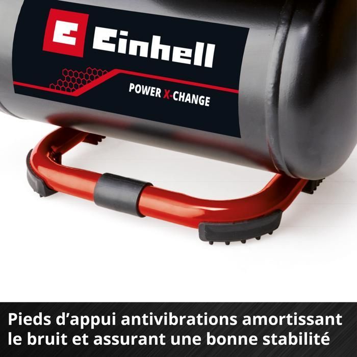 Einhell TE-AC 18/75 Li OF-Solo PXC Cordless Compressor (18V, 8 bar max.) Supplied without charger or battery