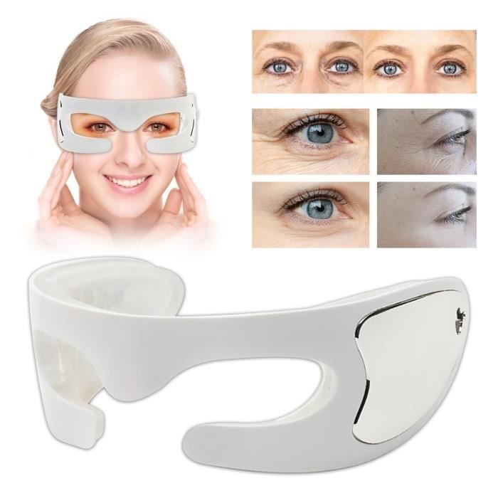 Masque de massage oculaire - Non spécifié - 3D LED - Chauffage - Vibration - Portable