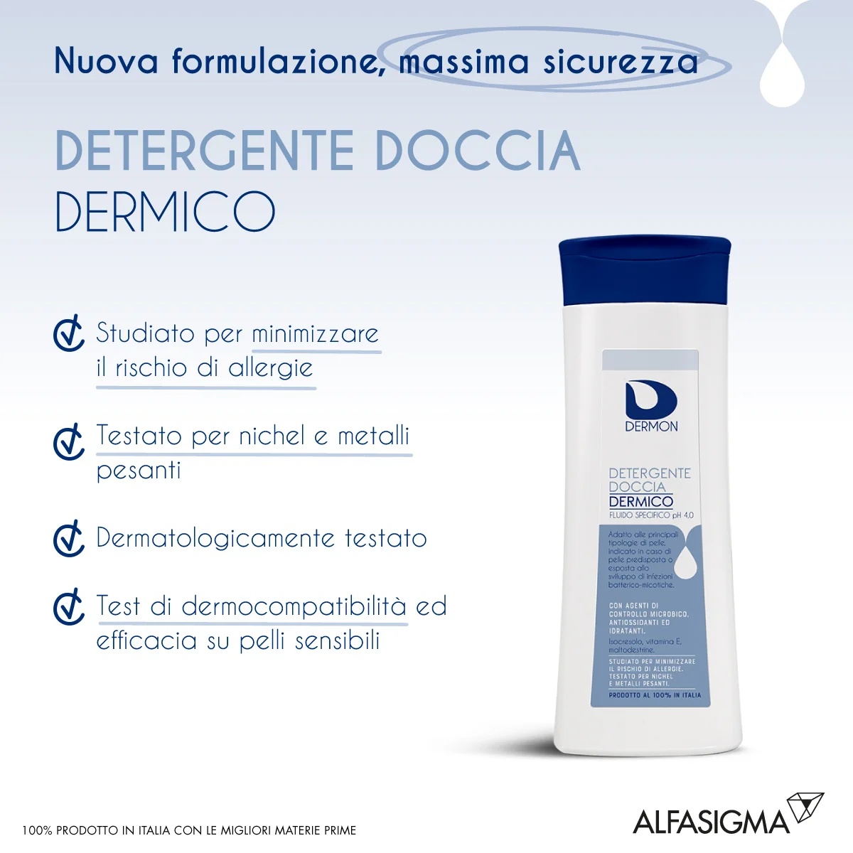 DERMON Dermon Douchegel tegen microbiële infecties 250 ml