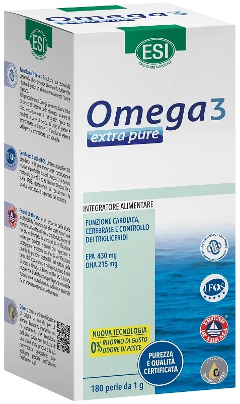 Omega 3 extra pure parels 180