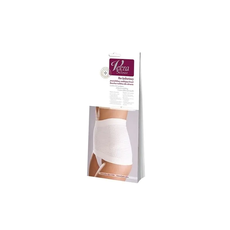 Veera Silver Pas lędźwiowy 32 cm, Rozmiar L