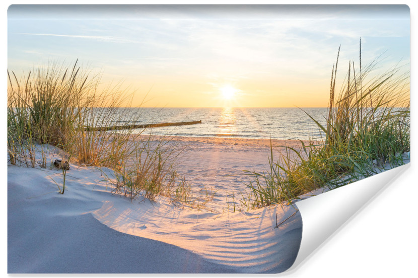 Fototapeta Plaża Morze Krajobraz 3D 90x60cm