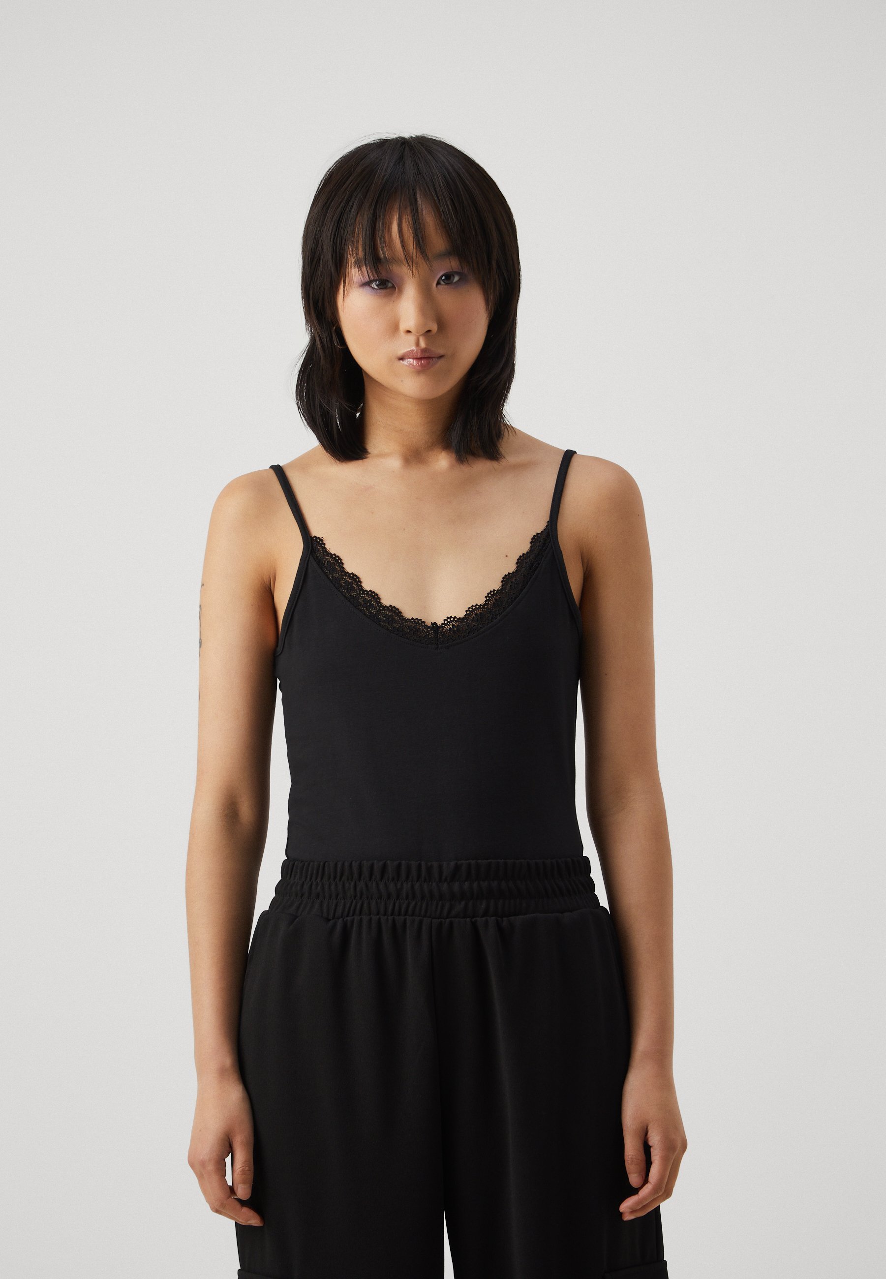 Even&Odd Petite 2 PACK - Top - bílá/černá