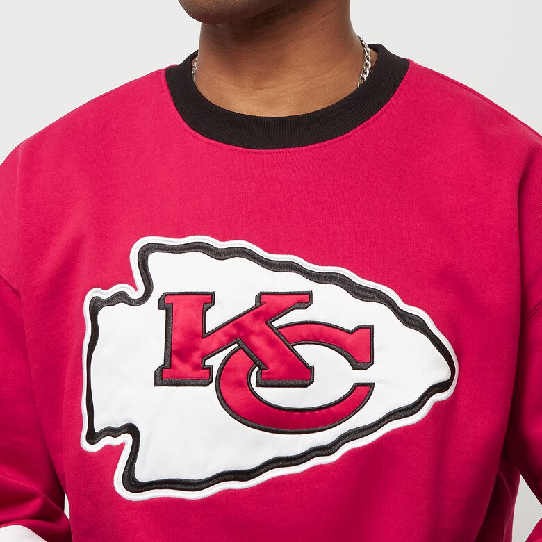 NFL Satin Insert Fleece Crew Kansas City Chiefs