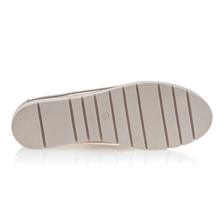 Gelbe Damen-Loafer/Bootsschuhe