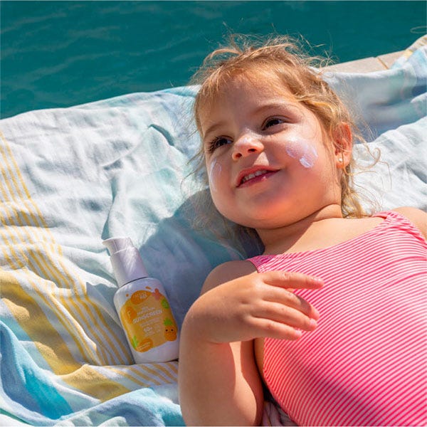 Gyermekvédő naptej SPF50+