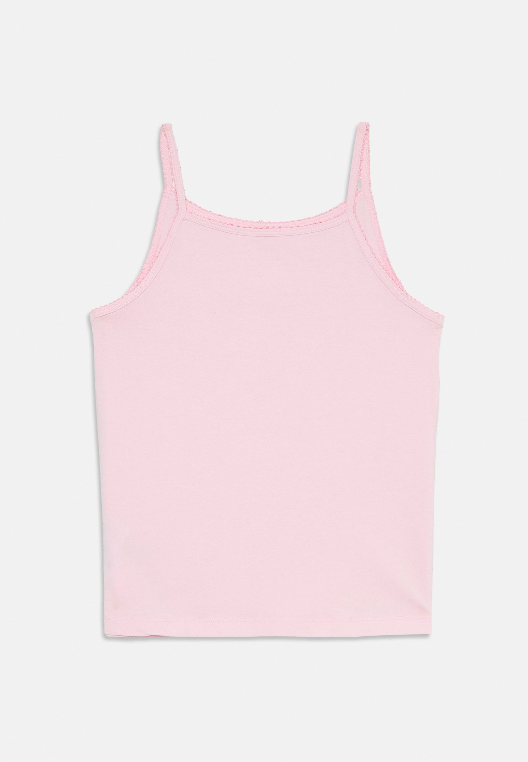 Friboo CONFEZIONE DA 5 GILET CON FIOCCO - Maglietta intima - bianco/grigio chiaro screziato/rosa