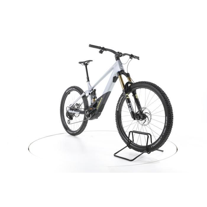 Bicicleta eléctrica - Orbea Wild M-LTD - gris - Bicicleta de montaña eléctrica con suspensión completa - Bosch 750 Wh Reacondicionada
