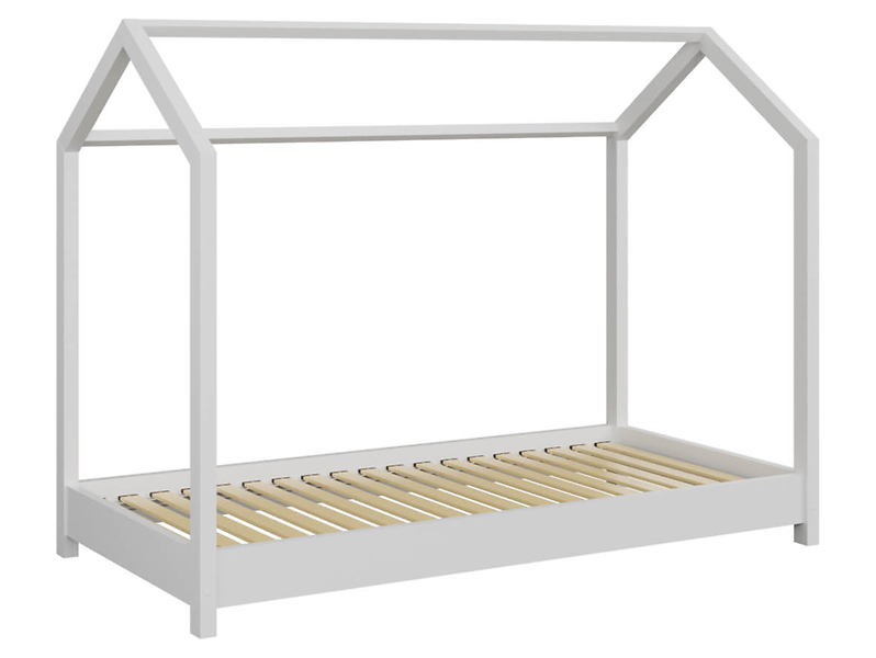 Łóżko dziecięce domek Bella 160x80 białe