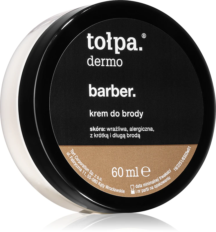 Creme amaciante para barba Tołpa Dermo Men Barber