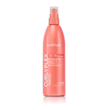 „Kativa Curly Plex Next Day Curl Refresher“ purškiklis, paryškinantis garbanas, apsaugantis nuo šiaušimosi, 225 ml