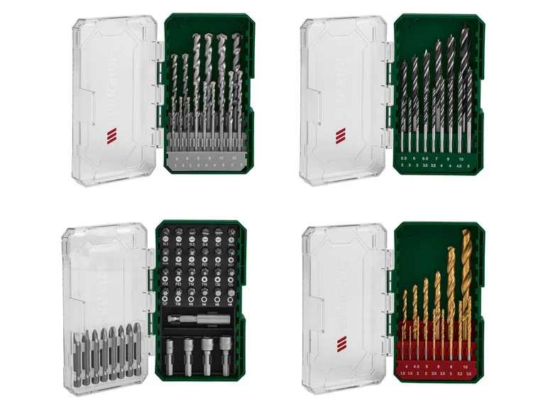 Set burghiu și șurubelniță PARKSIDE® PBB 4 B2