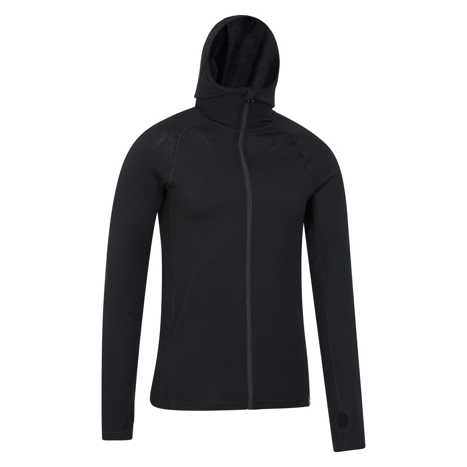 Mikina na zips z merino vlny Mountain Warehouse