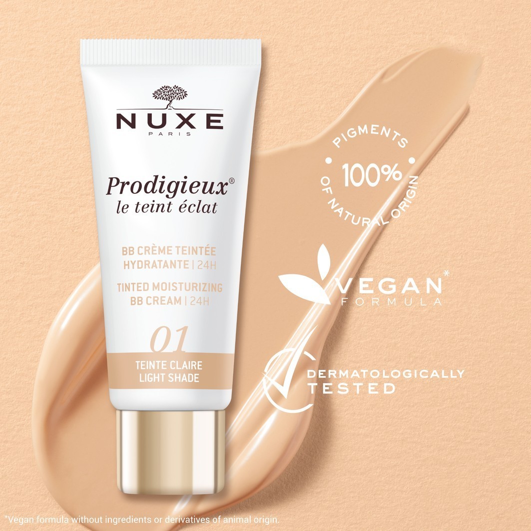 NUXE BB krema Prodigieux® Getönte Feuchtigkeitsspendende BB krema 24H - 30 ml