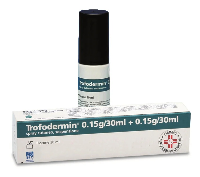 Spray cutáneo SIT Trofodermin 5% + 5% 30 ml cicatrizante