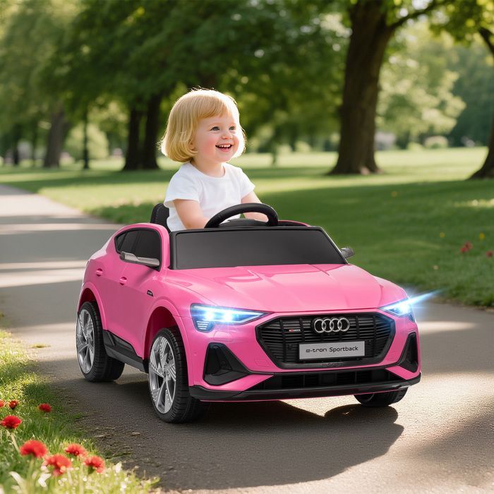 HOMCOM - Children's Electric Car - PP - 108x60x47cm - Pink