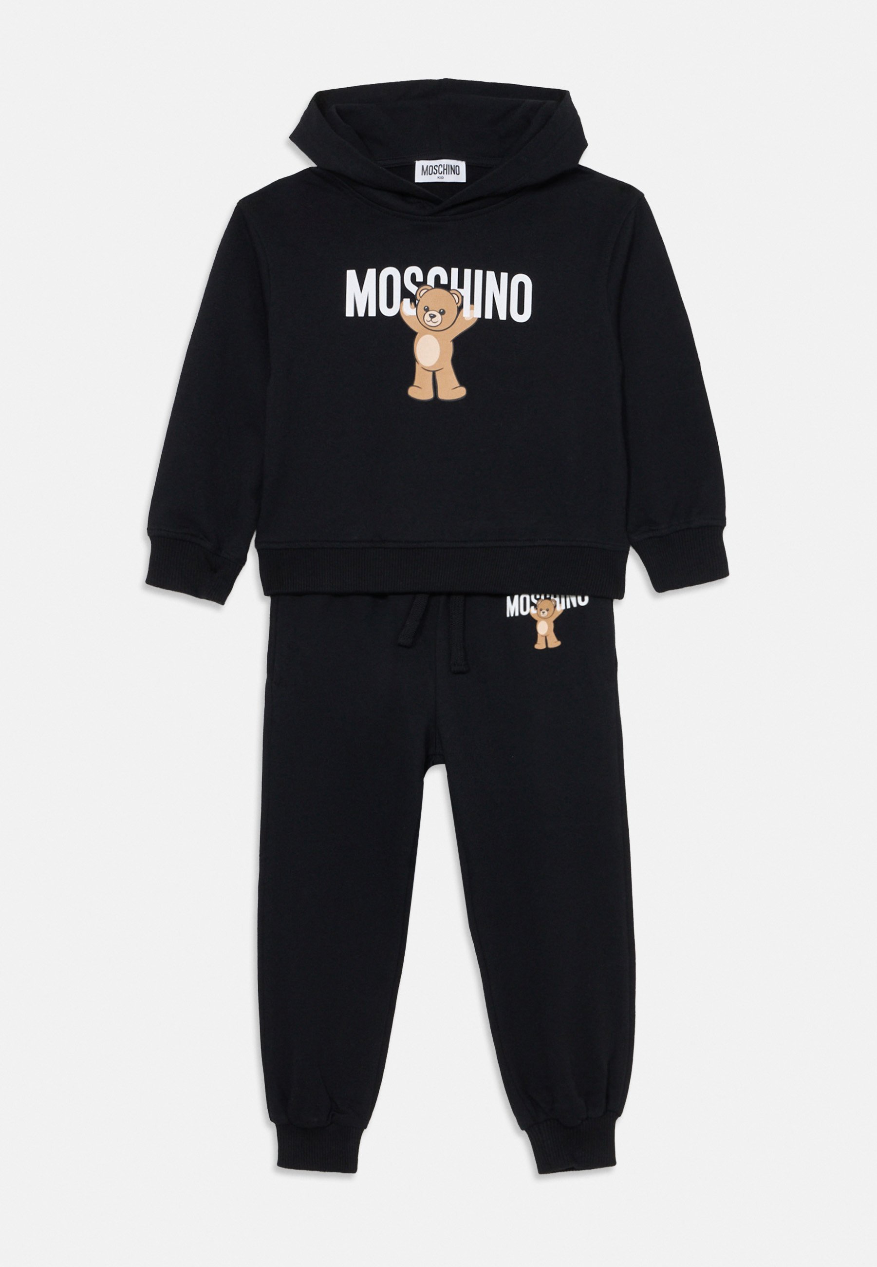 MOSCHINO HOODED TRACKSUIT UNISEX - Treningsdress - nero/black
