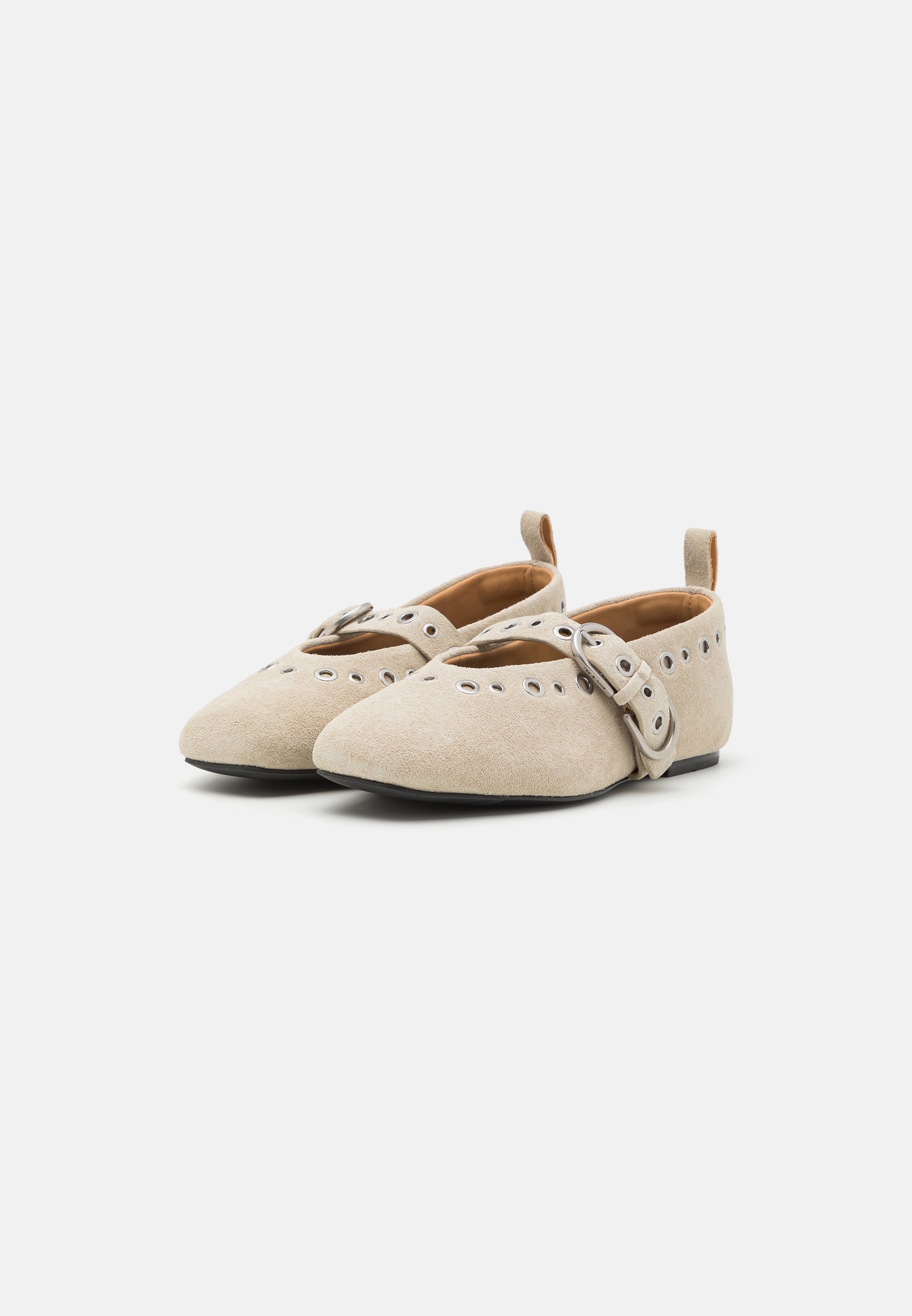 rag & bone SPIRE MARY JANE GROMMETS - Ballerine con cinturino alla caviglia - lightsands
