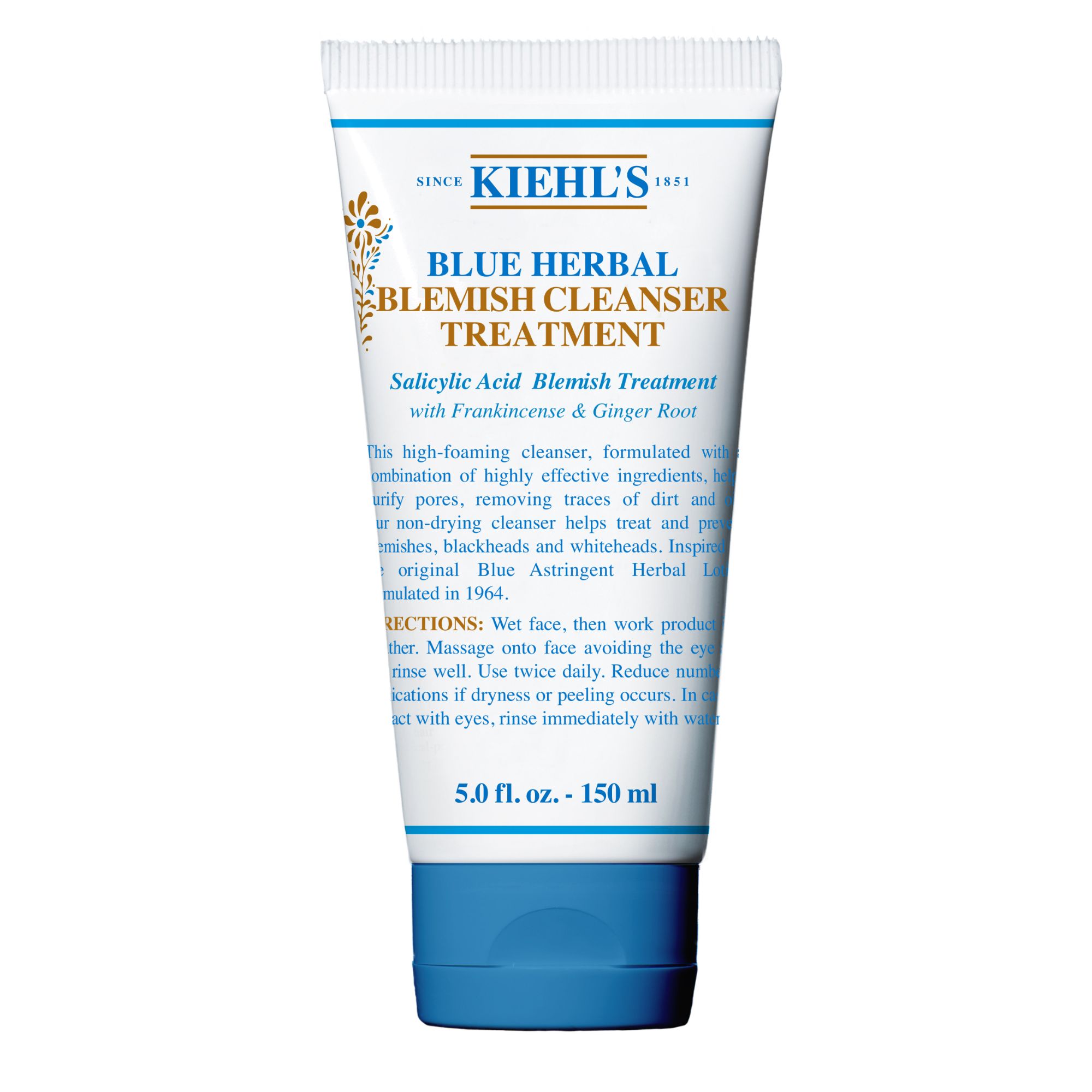 Kék gyógynövényes géltisztító 150 ml - Kiehl's