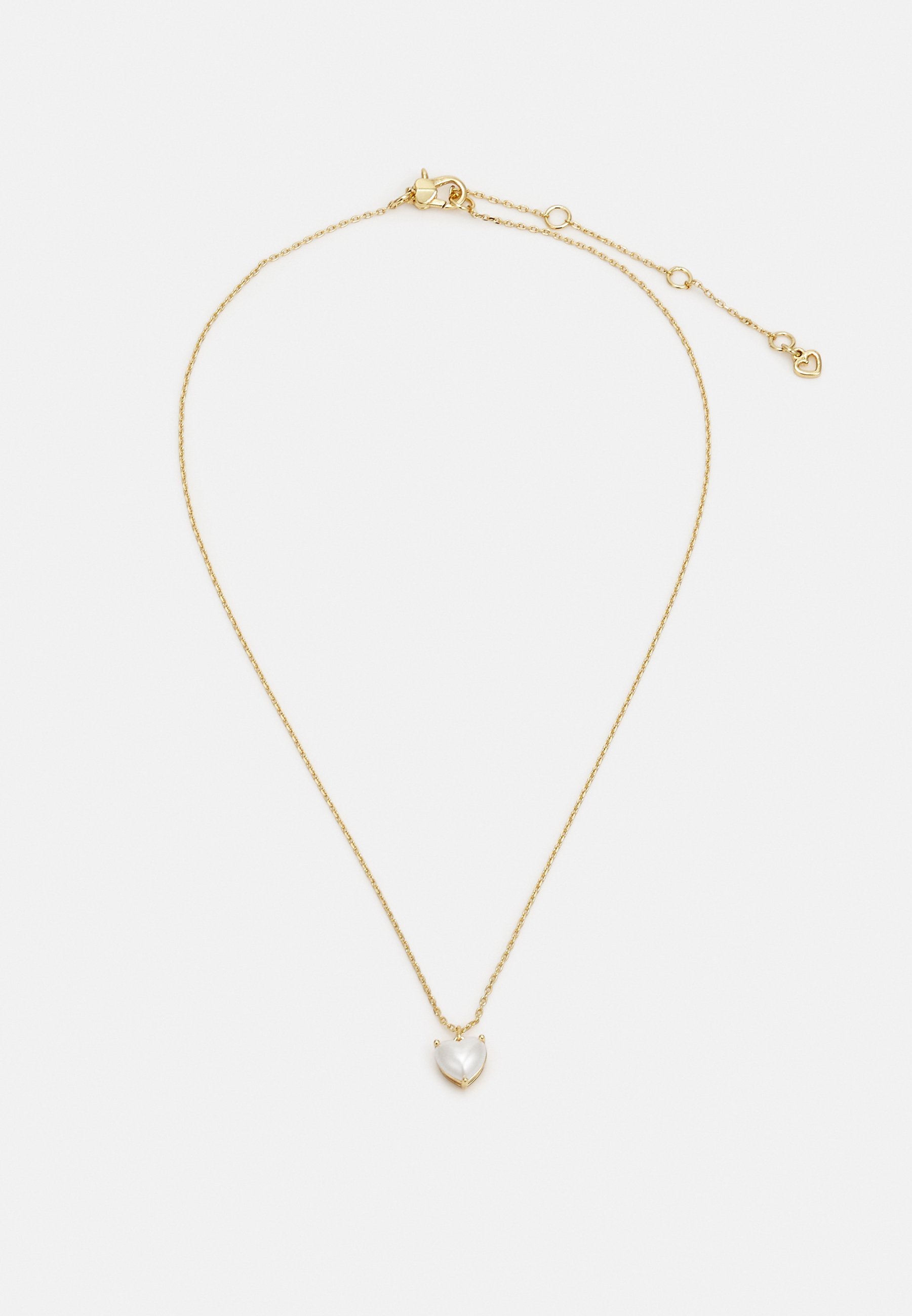 kate spade new york JUNE HEART PENDANT - Halskjede - gold-coloured