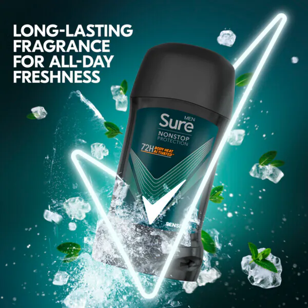 Sure Men Antitranspirant Deo Stick Nonstop Sensitive 50 ml