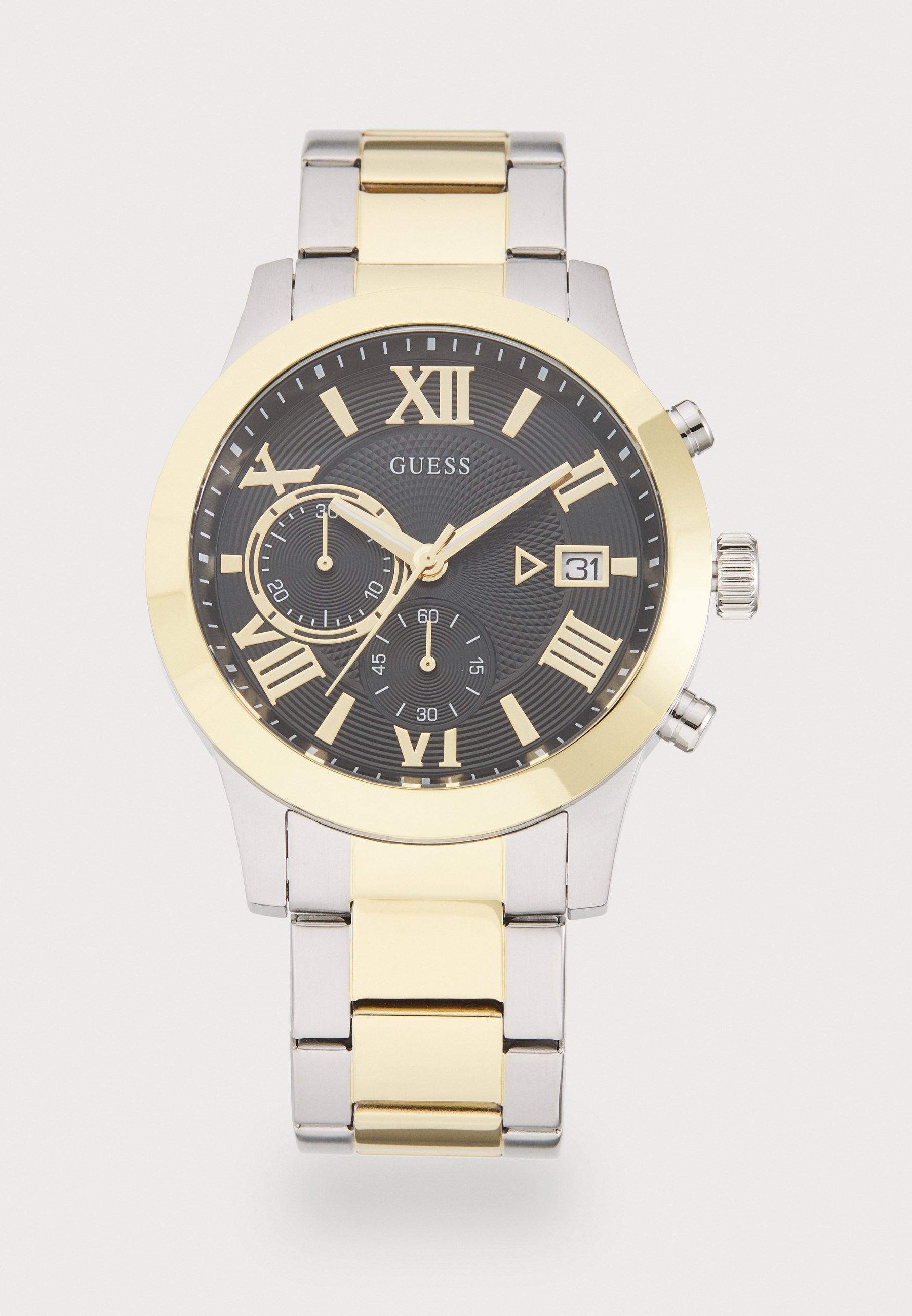 Guess horloge - zilverkleurig/goudkleurig