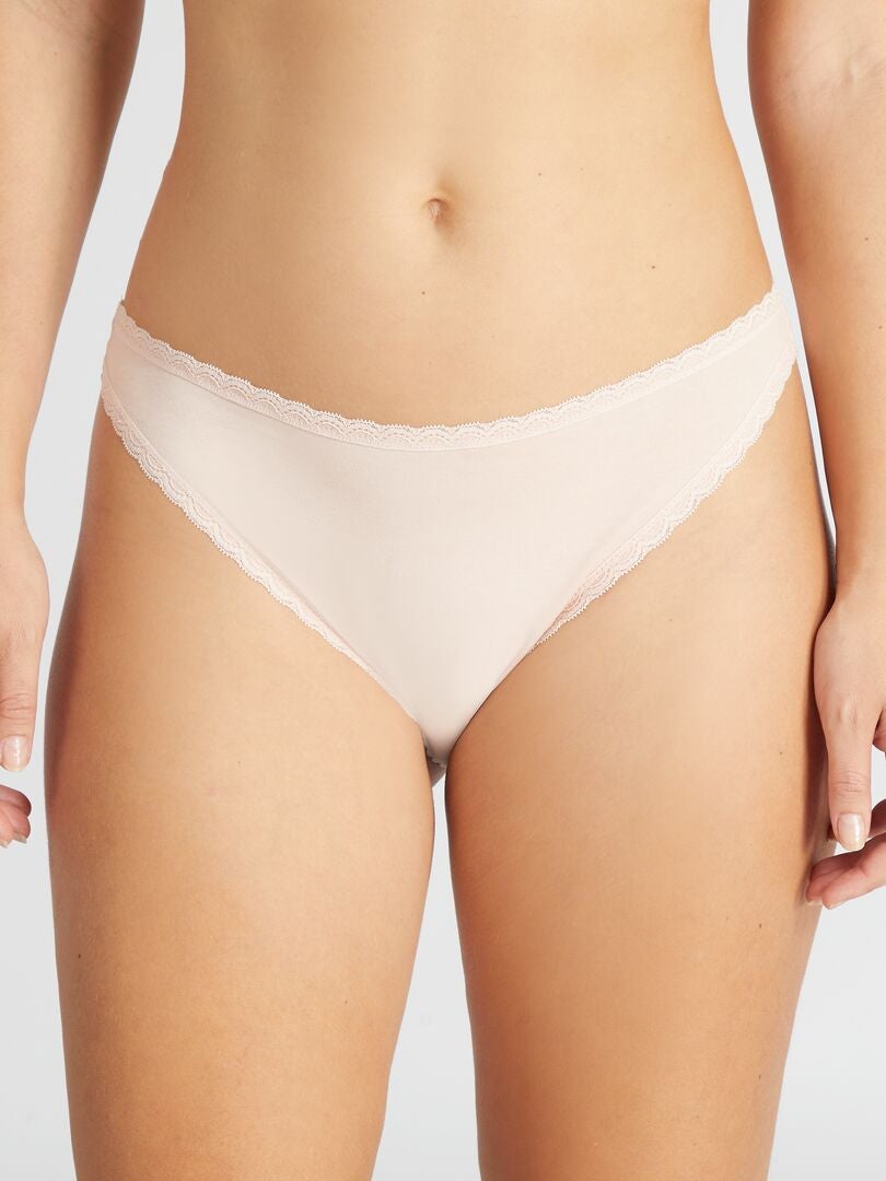 Conjunto de 3 tangas - LARANJA