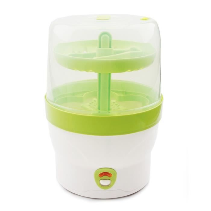 Esterilizador de vapor para 6 biberones - H&H - BS 29 - Verde - Eléctrico - Accesorios no incluidos