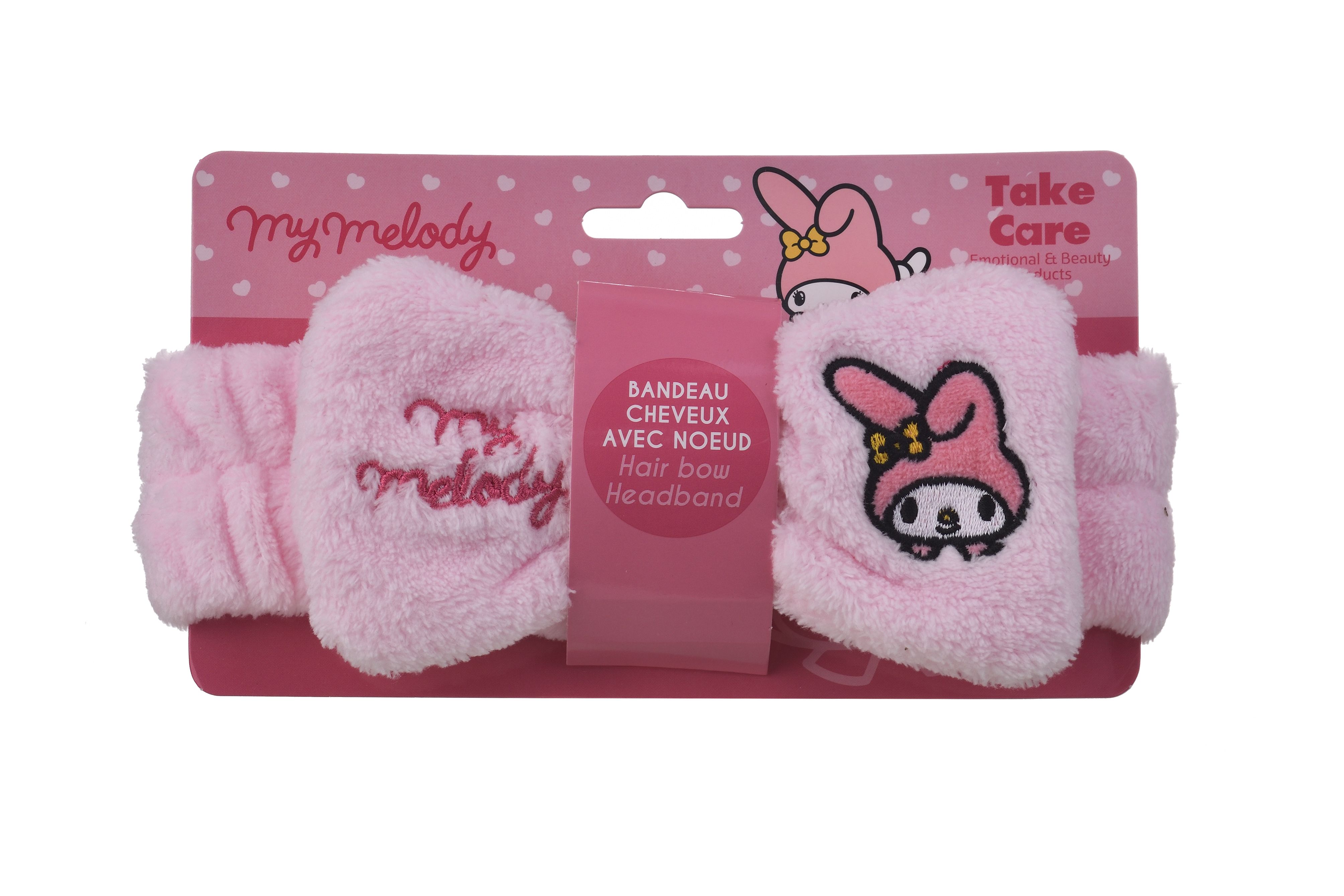„My Melody“ galvos juosta su kaspinu plaukams Plaukų aksesuarai