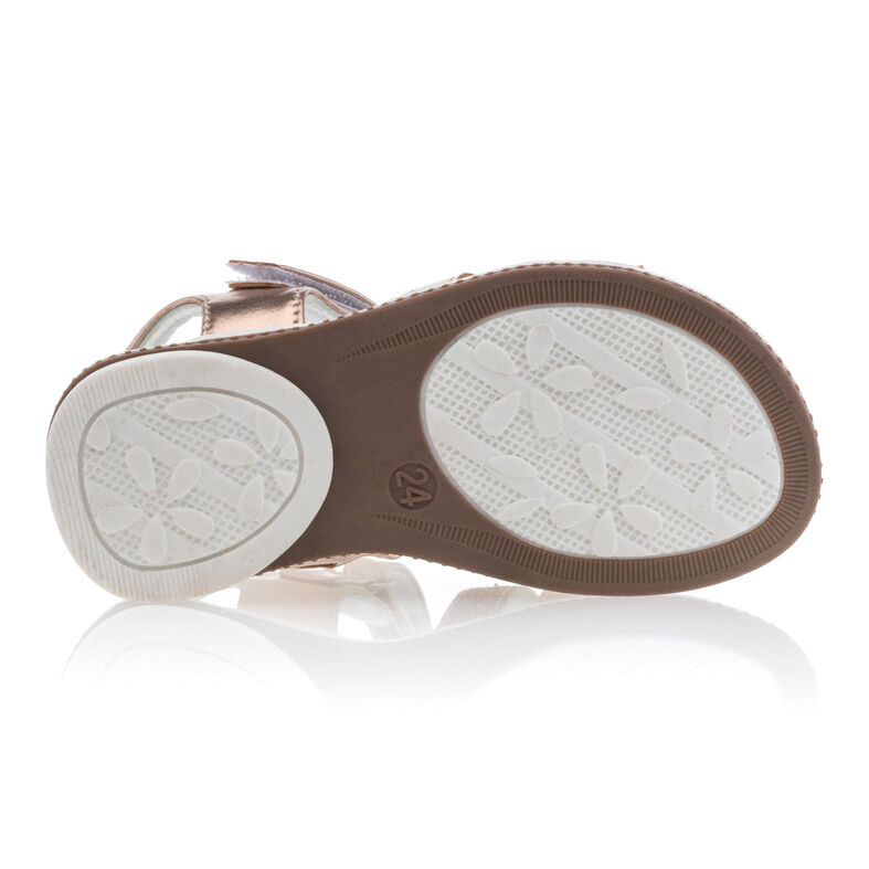 Gelbe Mädchensandalen / Zehenfreie Schuhe