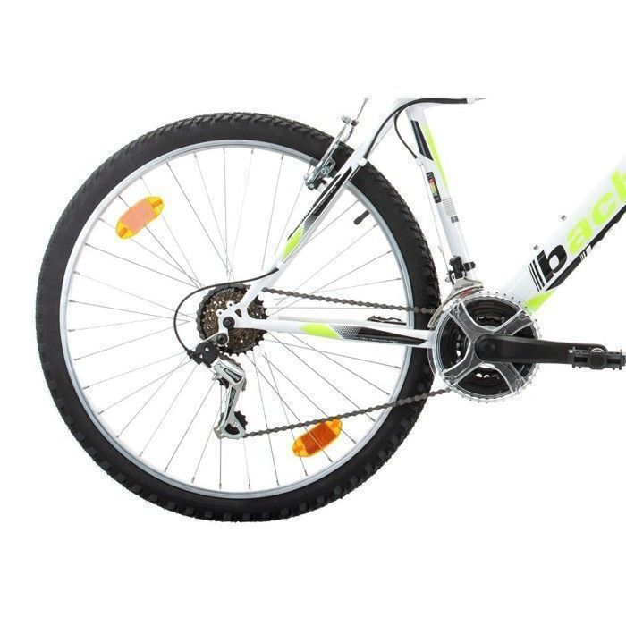 Mountain bike da uomo da 26 pollici, 18 velocità, freni V-brake + trasmissione Shimano (Offerta speciale: pompa e parafanghi inclusi)