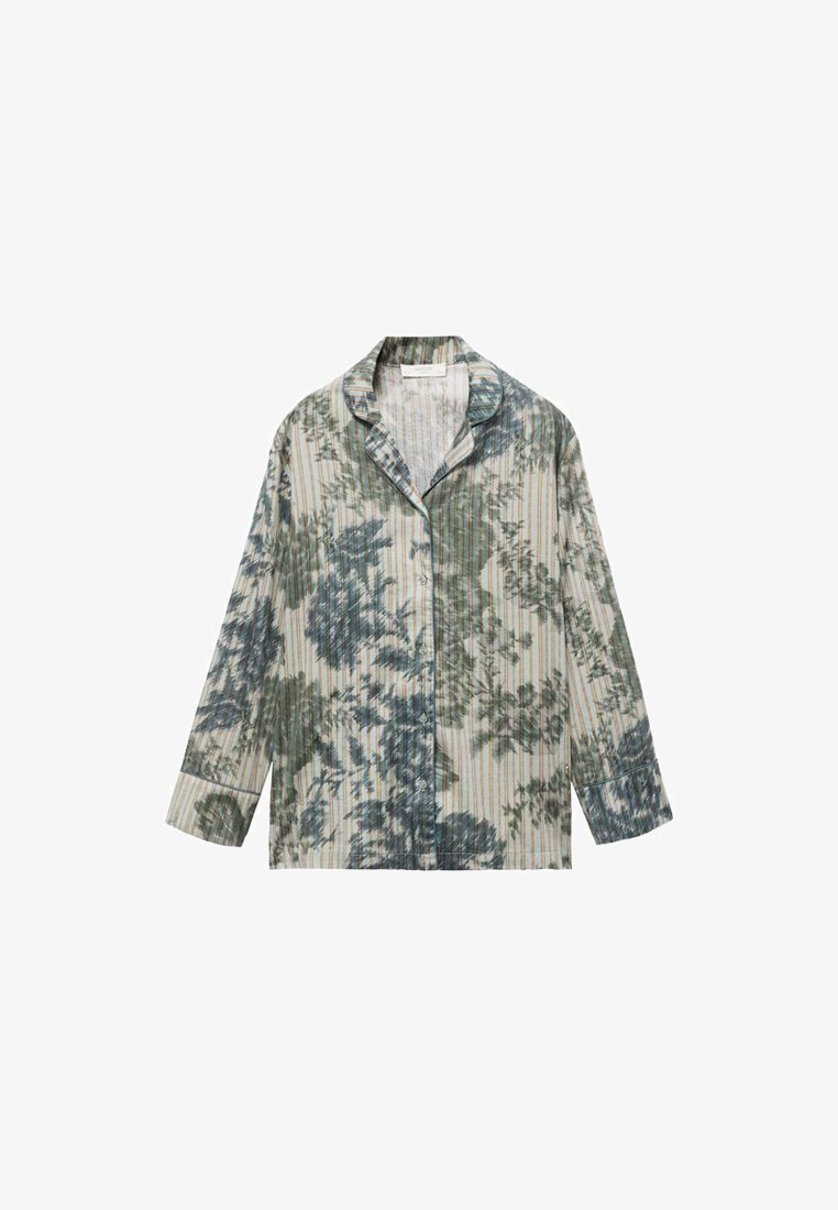 Mango WITH BLURRED  - Pyjama top - green