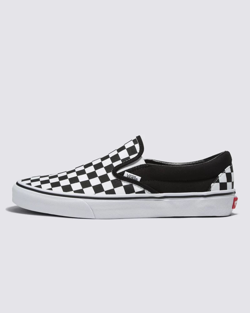 Customs Checkerboard Slip-On Wide