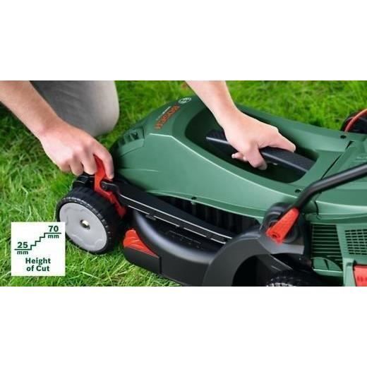 Bosch UniversalRotak 34V-26 grasmaaier (1300 W, maaibreedte: 34 cm, grasopvangbak van 40 liter)